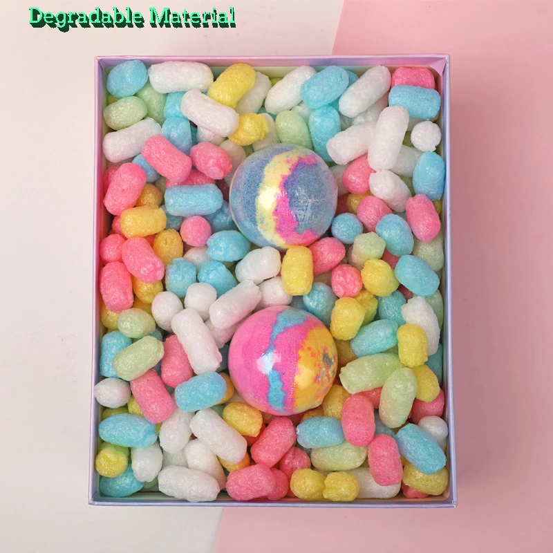 Custom shape shockproof biodegradable recyclable water soluble renewable packing peanuts foam