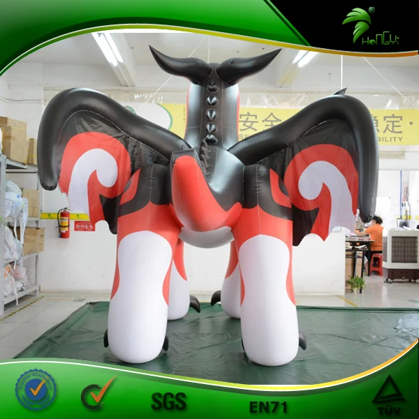 3 D Inflatable Red Dragon Balloon Cartoon Zenith Dragon Character Toy Hongyi SPH Doll