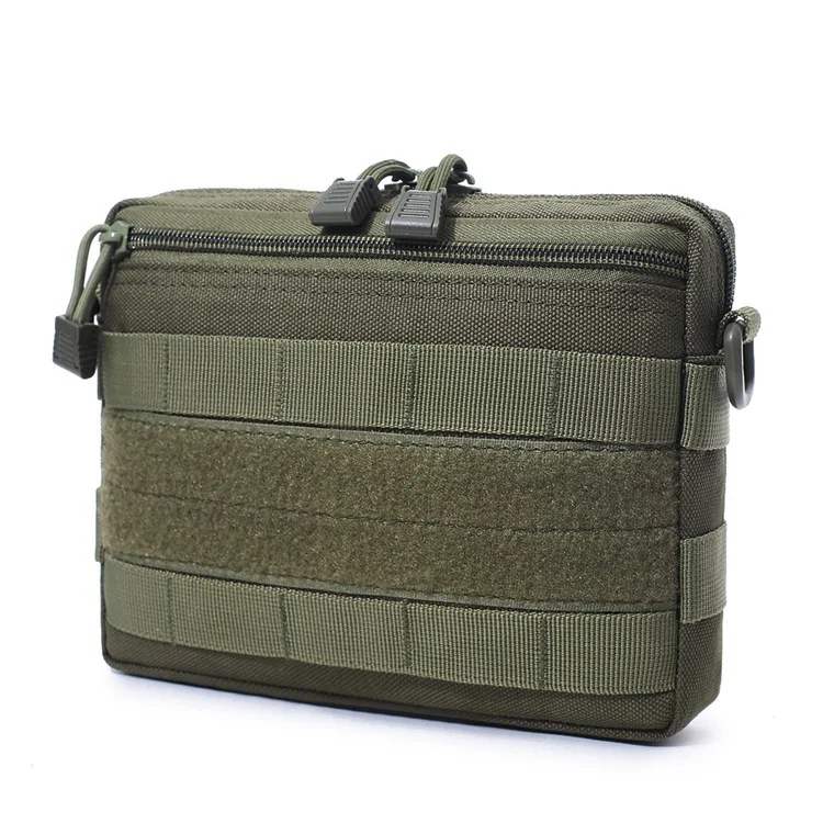 Tactical Molle Horizontal Admin Pouch Multi-Purpose EDC Bag for Tactical Vest Chest Waist Pack Utility Tool Pouches