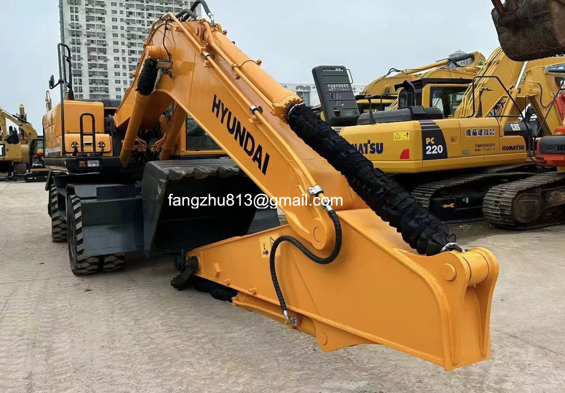 wheel excavator Used Hyundai 210w-9 R210 excavators original condition machinery construction equipments for sale good korea