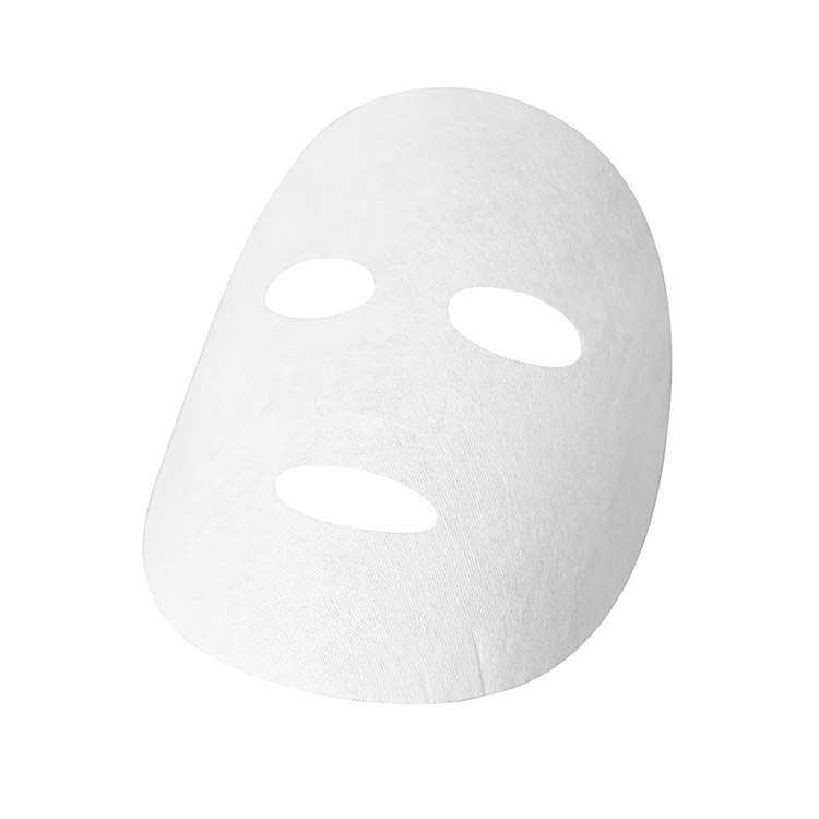 FC13 white viscose natural wood pulp cellulose natural plants fiber facial mask sheet material for skincare cosmetics