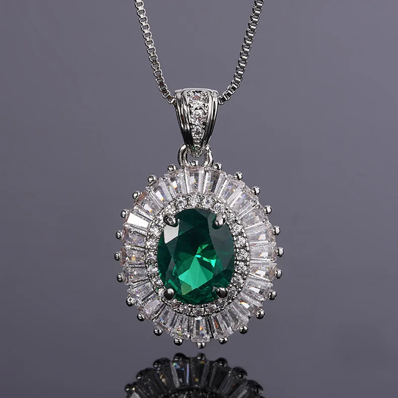 Natuna Dignified Temperament Wedding Jewelry Sets Beautiful 925 Silver /Copper Fashion Jewelry Sets For Girl
