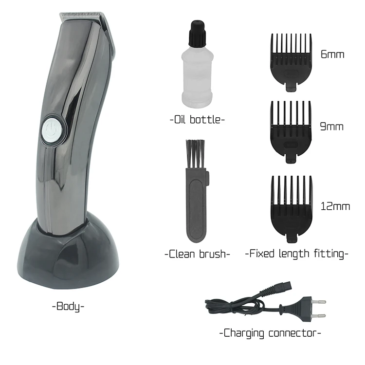 High Quality USB Barber Waterproof Cordless Electric cordless portable rechargeable professional men hair clippers hair trimmer