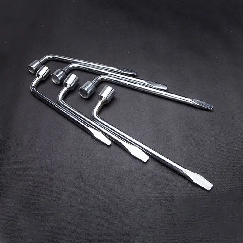 Factory Auto Repair Automotive Accessories-Torque Wrench Hexagonal Socket Tire Wrench L-Type Tire Wrench