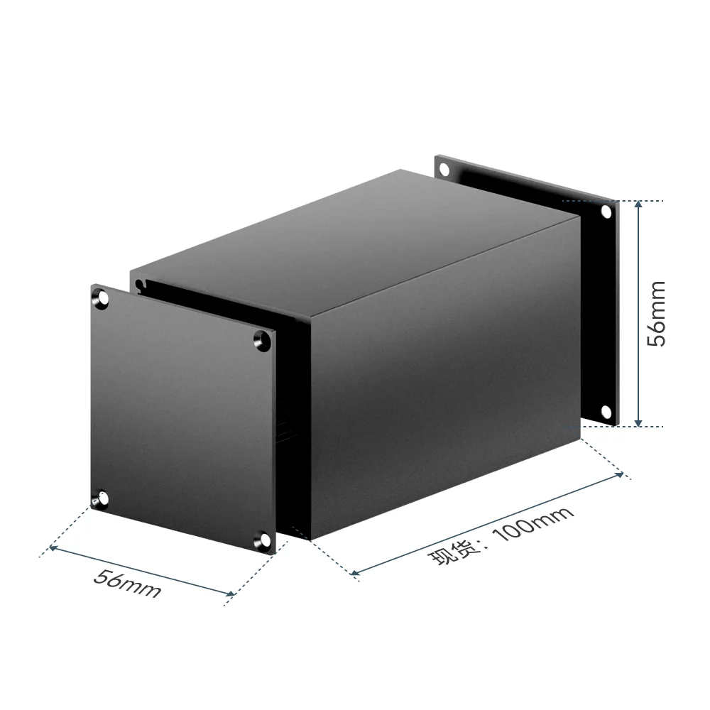 Алюминиевый корпус для радиатора 56*56 мм