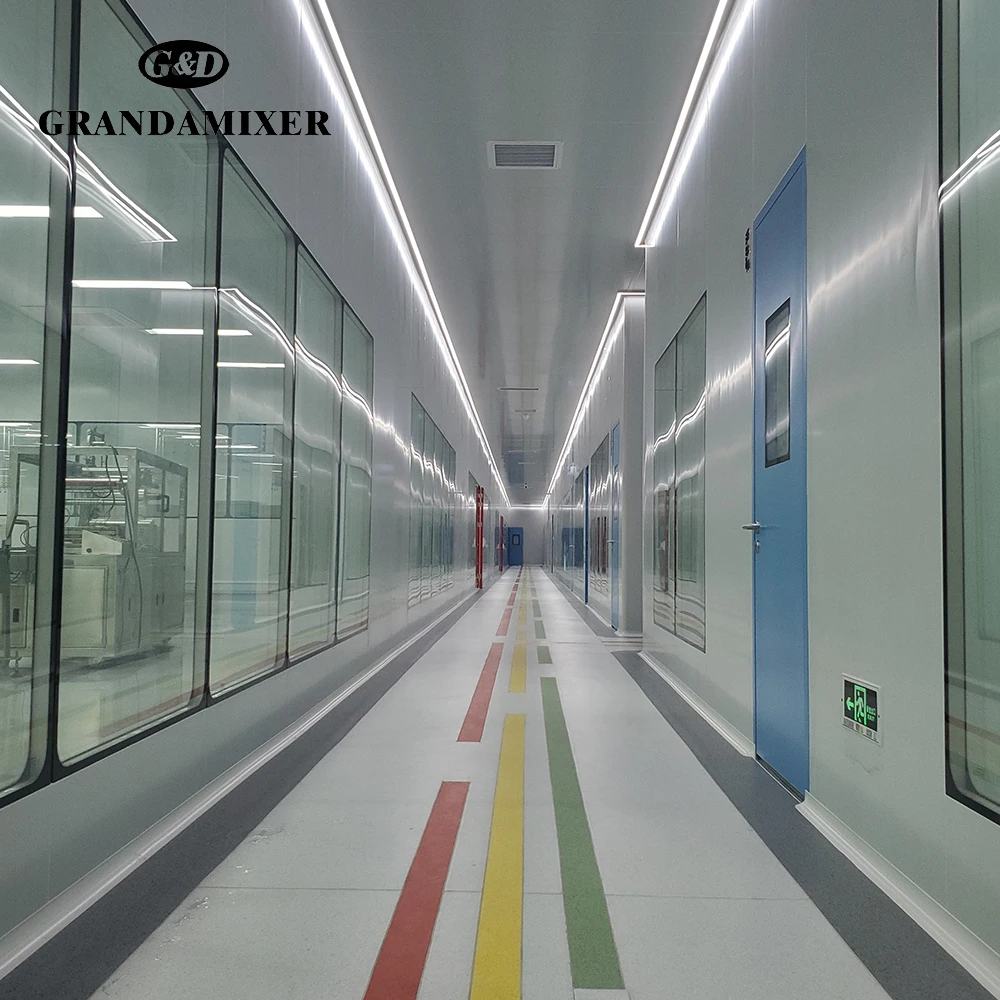 Factory Price Portable Cleanroom Project GMP Standard Customization ISO Class air shower clean room