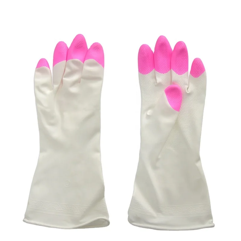 Latex Free Household Gloves No Lining PVC Cleaning Gloves