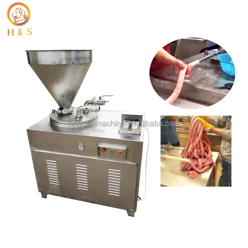 Commercial sausage making machine/Smoked meat processing machine/Complete Making Plant Production