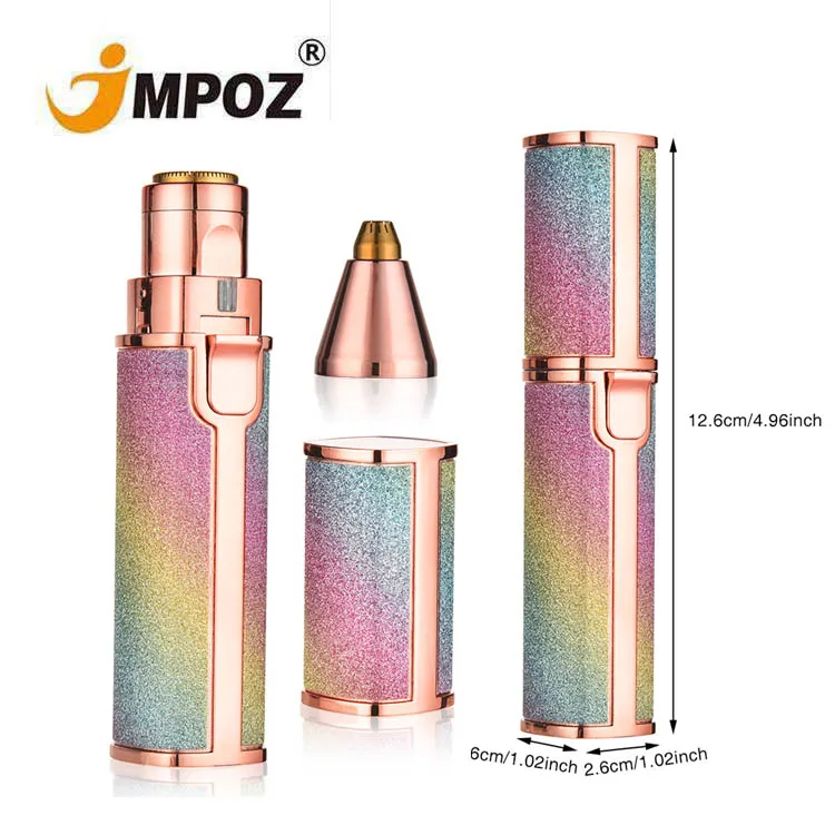 2 в 1 Электрический триммер для бровей безболезненный эпилятор для макияжа бровей Бритва портативные бритвы для удаления волос на лице Дамский депилятор