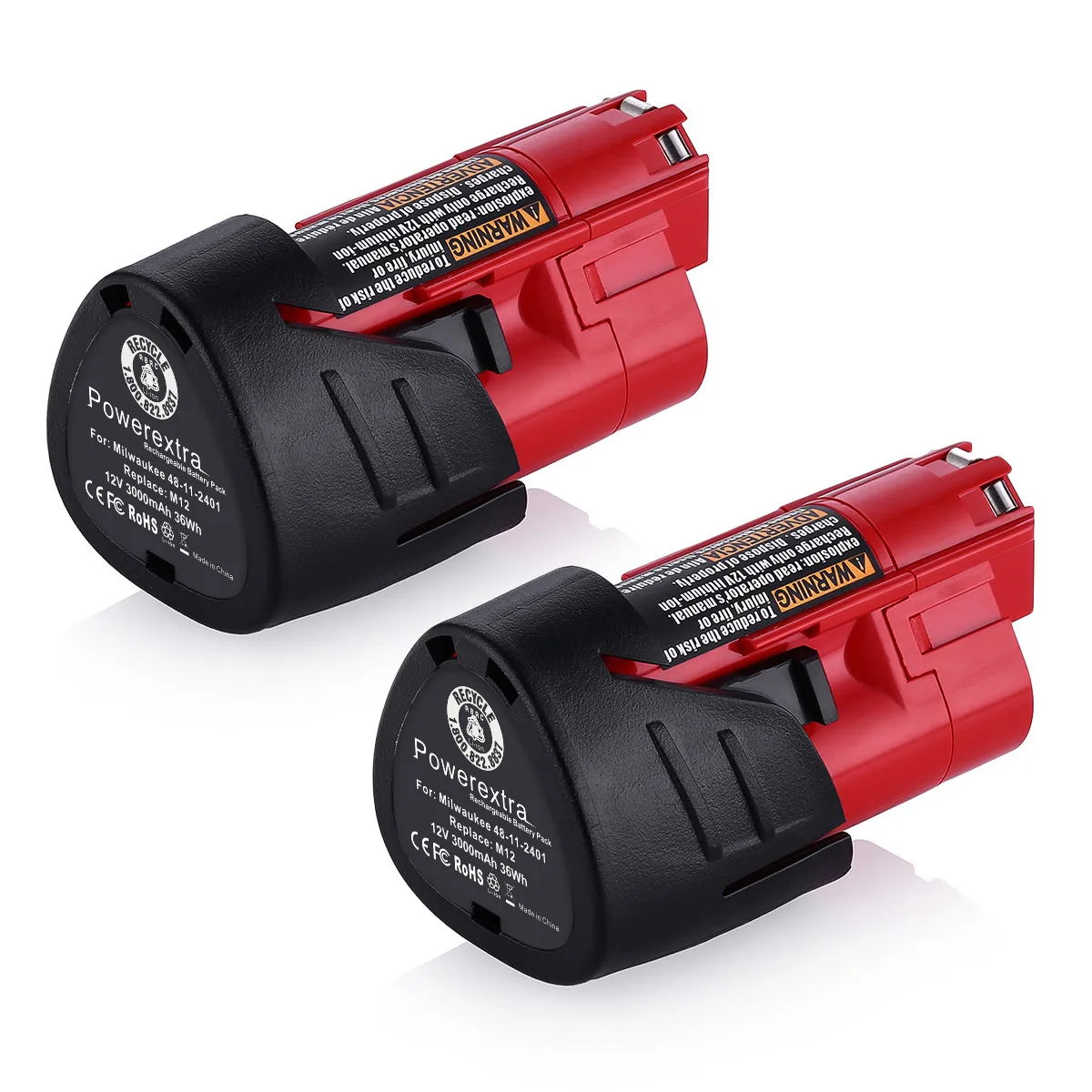 Powerextra Tool Battery High Capacity Lithium-ion Replacement For