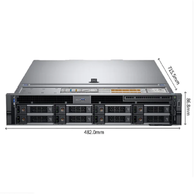 Original Stock DELL 2u Rack Server Intel Xeon Poweredge R740 rack server