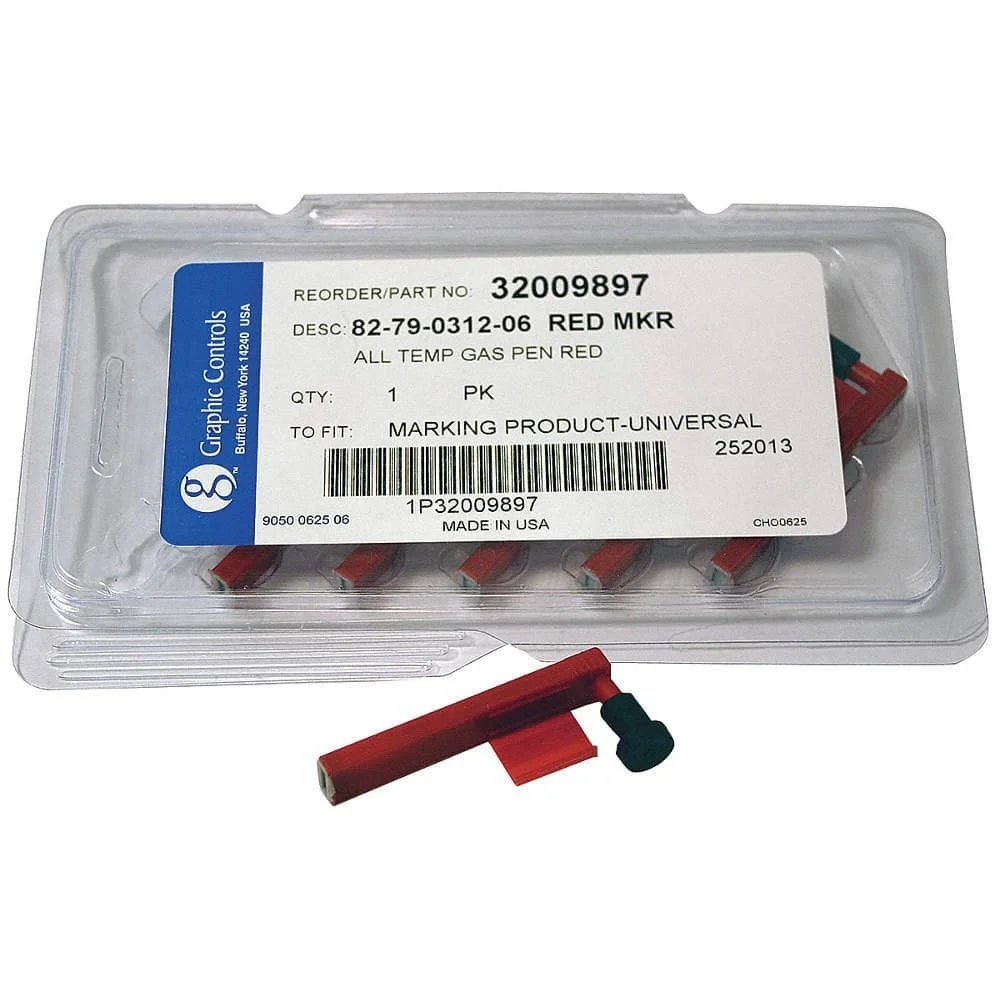 BARTON  Graphic Controls Chart Recorder Pen, Red Color