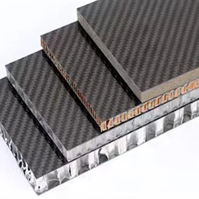 Carbon fiber composite honeycomb panel PMI foam sandwich panel PVC aramid paper plastic aluminum honeycomb sandwich panel