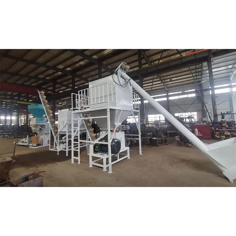 CE Complete 3-5 t/h animal poultry livestock sheep duck rabbit cattle chicken small feed mill plant for sale
