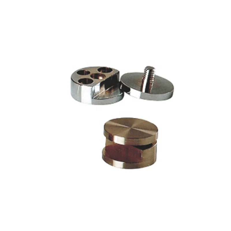 Metal Material Mirror Holder Clips For 8mm Glass