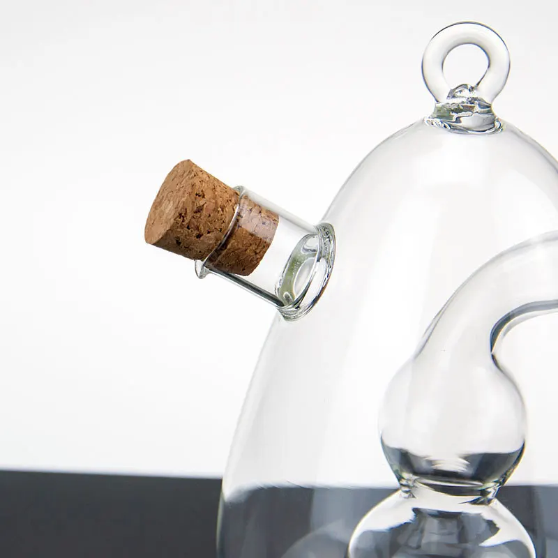
Creative Borosilicate Glass Soy Sauce Olive Oil Dispenser for Kitchen 