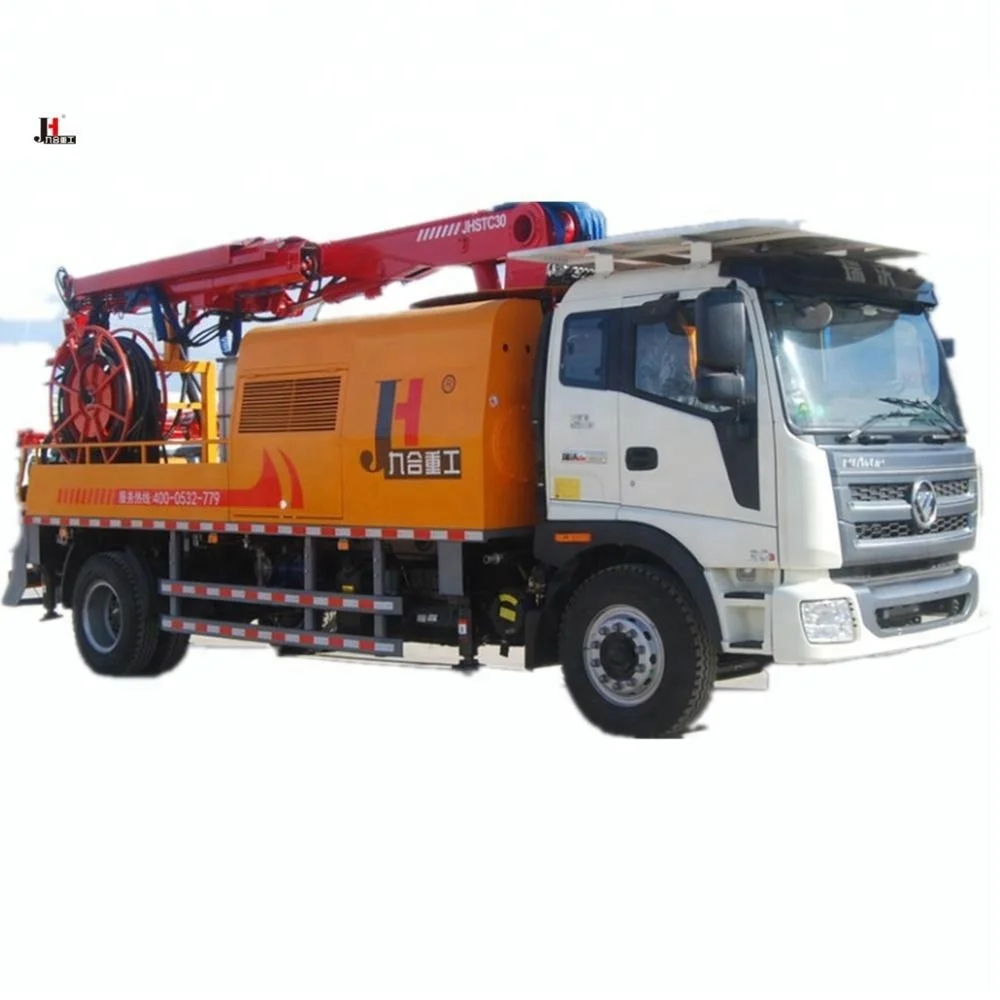 Hot sale 30m3/h JHGHP30/JHSTC30 mobile wet shotcrete machine Wet Spray Machine