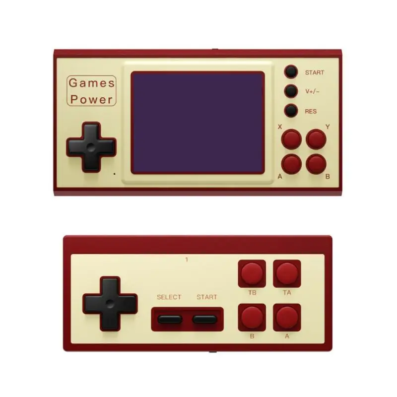 New Retro Handheld Classic Game Console Pocket 3.5 Inch HD Screen K30 Retro Two player Battle 500 in 1 AV Output Game Player