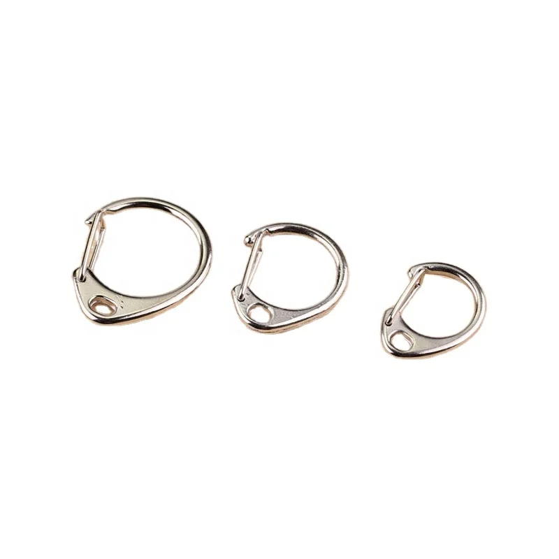 23mm 26mm 32mm Newest Hot Sales Metal D-Shaped Key Buckle Key Ring DIY Keychains