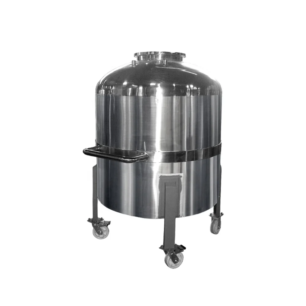 stainless steel Alcohol Ethanol Buffer Chemical Tank Collection Holding Storage Bucket Vat chemical storage equipment