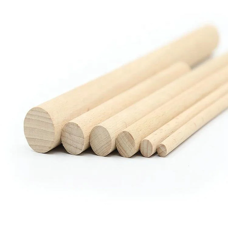 High quality wooden dowel rods and stick
