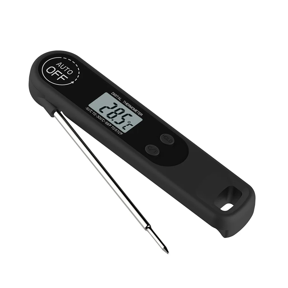 Smart Digital Instant Read Meat Thermometer With Backlight Lcd Waterproof Household Kitchen Food Cooking Oven Bbq Thermometer