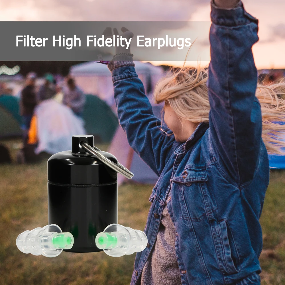 Factory Directly Sale Wireless Musician Earplugs Supplier Hearing Protection Filter Ear Plugs Discount SNR 28dB