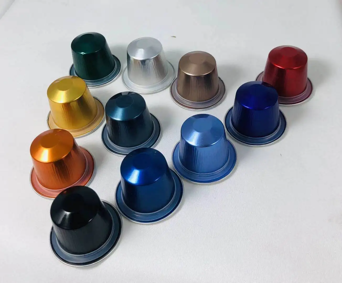  New product nespresso coffee capsule filling machine capsules aluminium with foil