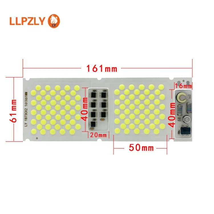 Driverless Grow Light Plant Growth Lamp LED PCB UV LED chip led cob full spectrum 20W 30W 50W 100W led chip  Grow light Chip