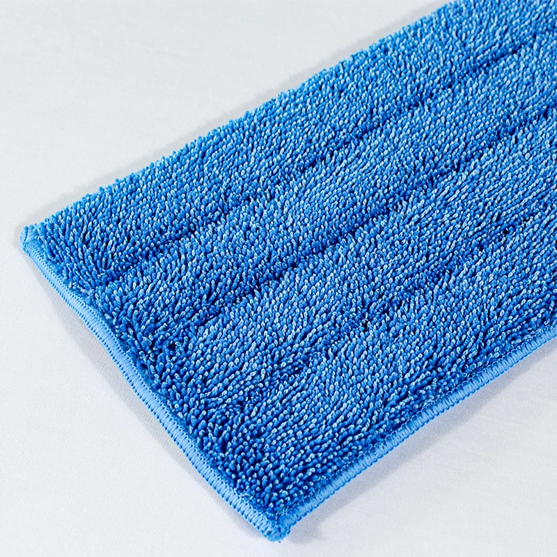 Factory Wholesale Super Absorption Microfiber Twisted Wet Mop Pad Flat Mop Refill for Household Floor Cleaning