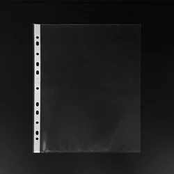 Супер дизайн прозрачный пластиковый пластиковая папка протекторы листа