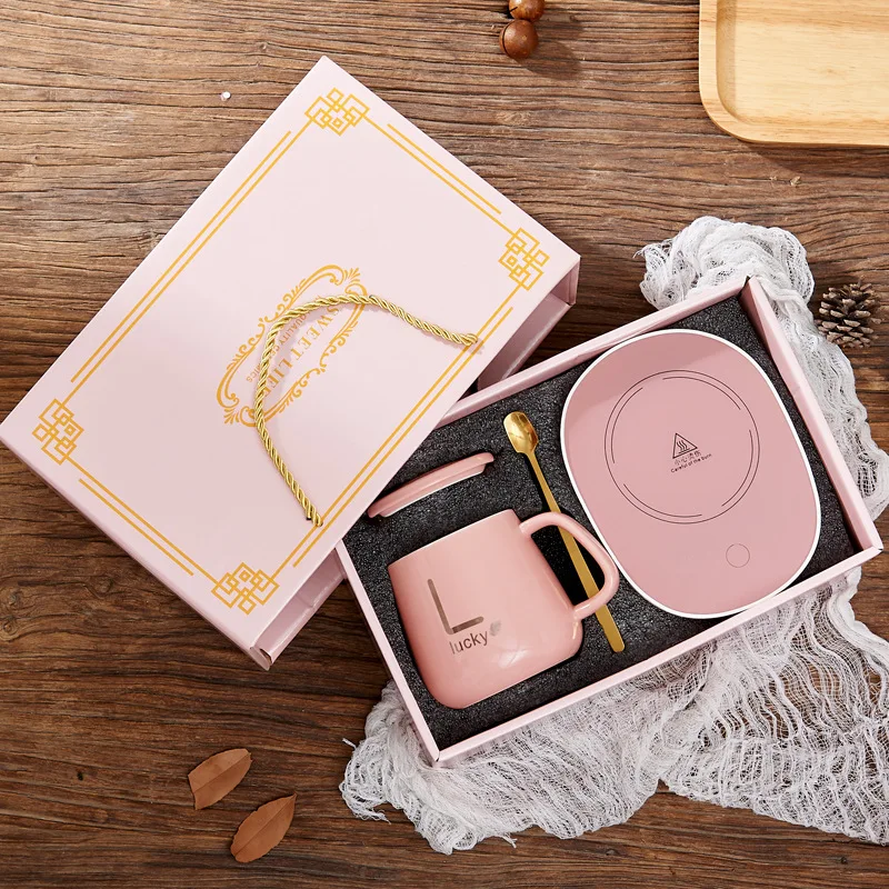 Coffee Mug Warmer Pad Cup Heater Coaster Constant Temperature Heating USB Electric Mug Mat Set Milk Tea Water Home Office Gift