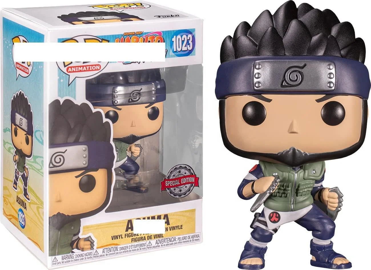 wholesale 10cm Japan anime ninja series Action model toys pop Haruno Sakura PVC kids toys with pops protector Action Figures