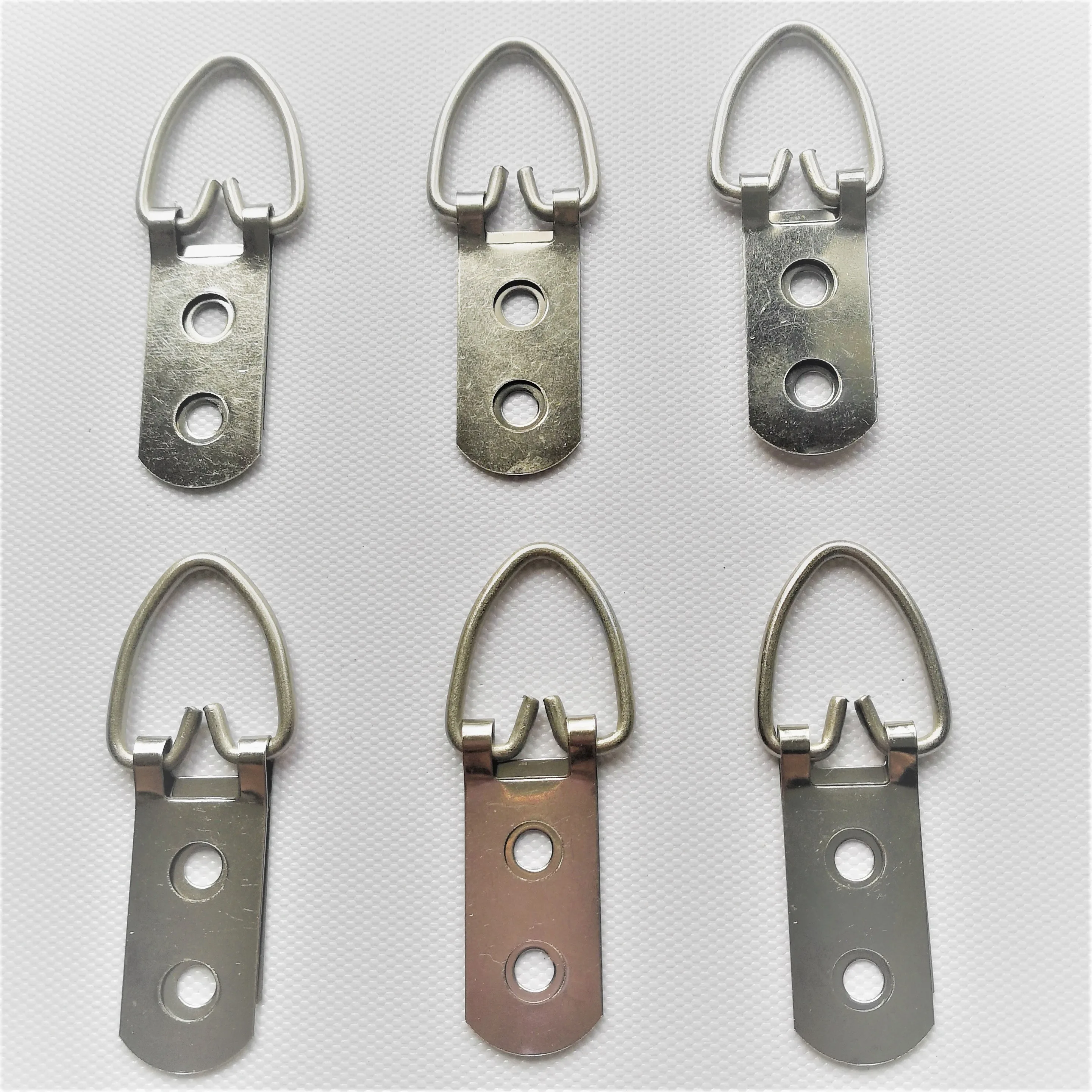 Никелированный для картин с тремя отверстиями кольцо в виде буквы d фоторамка вешалка крючок металлическая