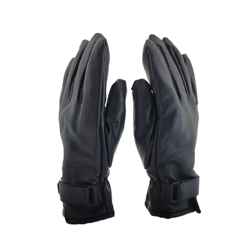 Высококачественные кожаные перчатки на заказ, мужские зимние кожаные перчатки для вождения автомобиля из настоящей кожи оленя