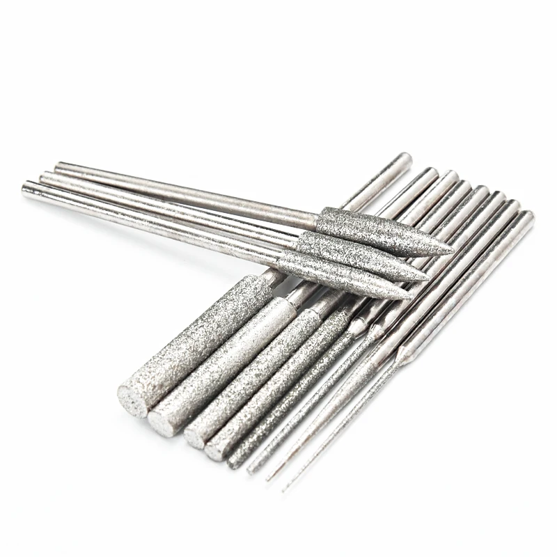 Wholesale Factory Durable High Quality Grinding Needle Carving Diamond Grinding Heads