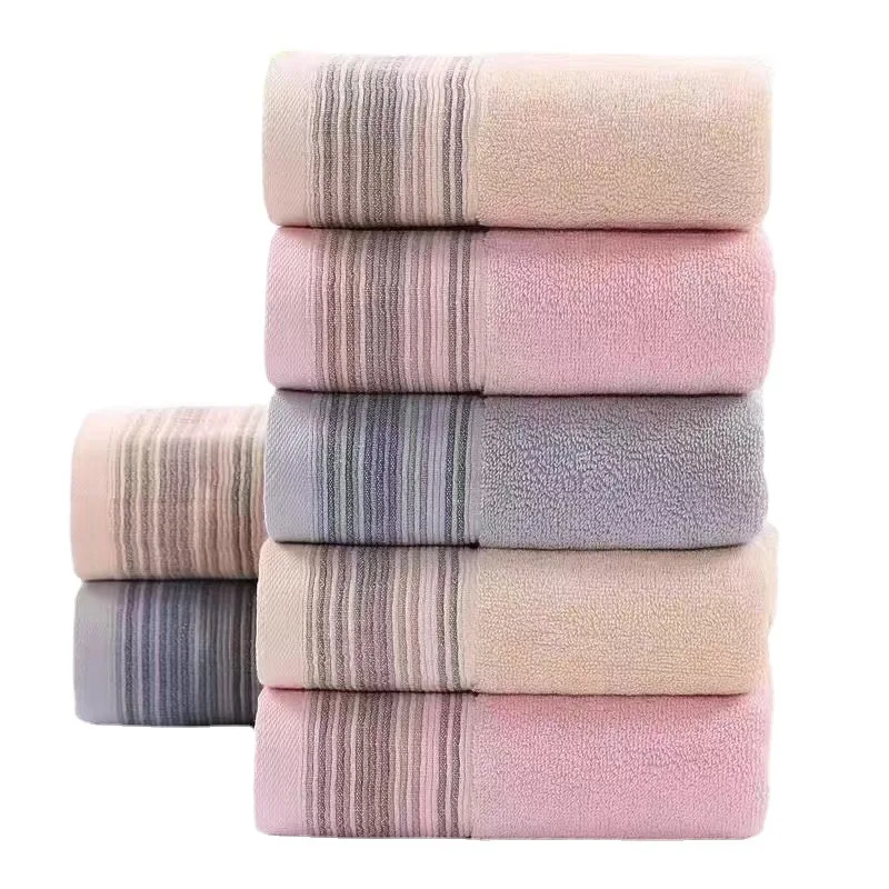 Luxury Plain Face Hand Hotel Bath Towel Hotel Washcloth 100% Cotton Face Towel