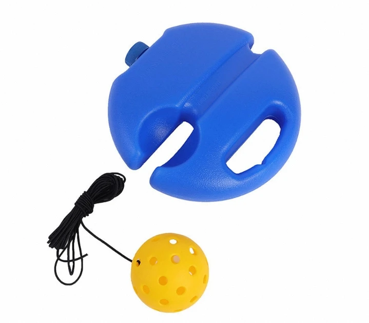HeiBo Pickleball balls 40-hole Trainer With Elastic Rope Pickleball Ball  Accessories ball Training Aid for Sport Player
