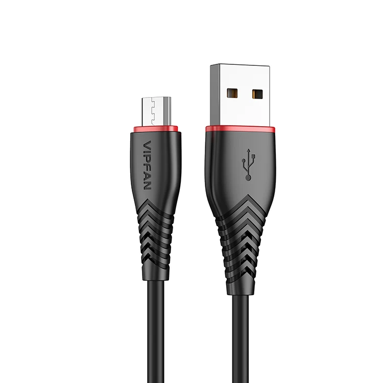 Free shipping 1.2M white black pvc cable micro usb 2.0 cable usb charging cables for mobile phone