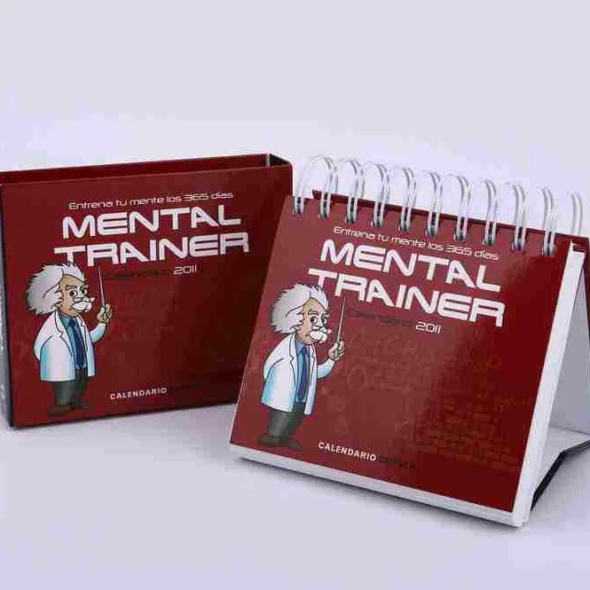 2025 Personalized Special Custom Printed Spiral Office Desk Calendar