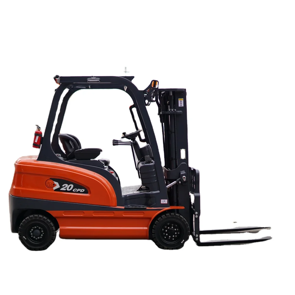 CE Certified Electric Forklift 3 Meter 2-Stage Mast 1-5 Ton Load Capacity Stackers China Manufactured for Restaurants
