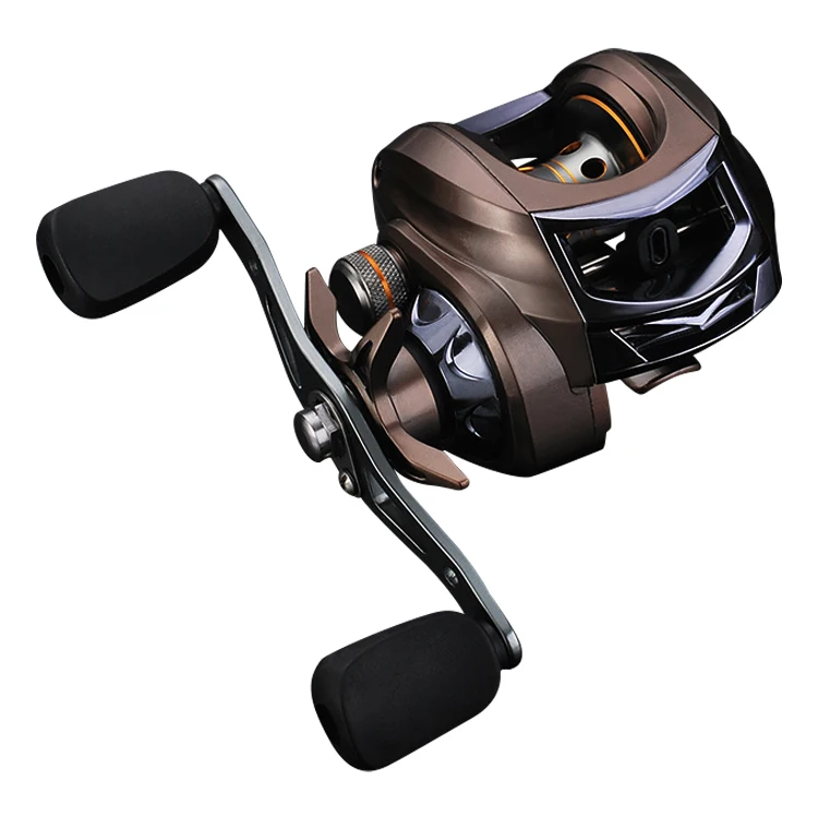 NewBility  8KG Drag Fishing Reel  Magnetic Brake 235g Weight  6.3:1 High Speed Gear Ratio Casting Reel
