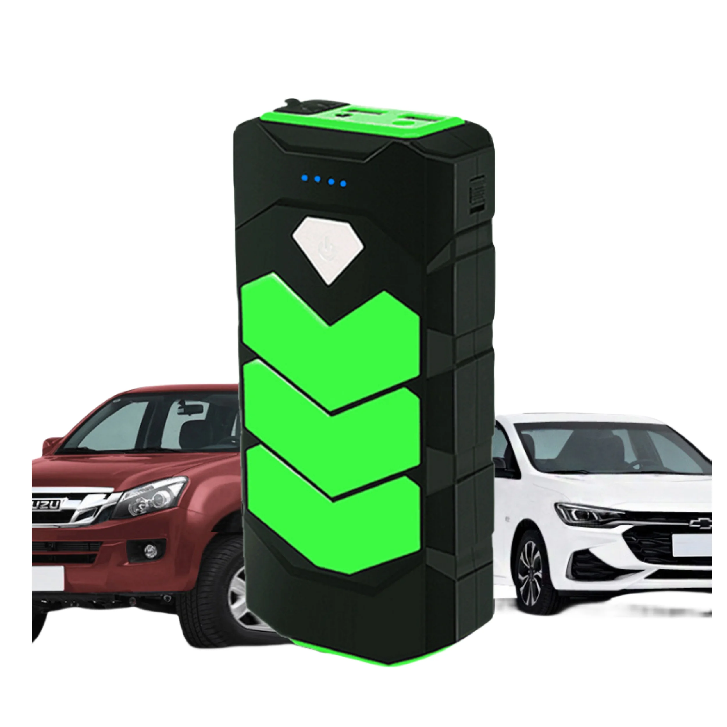 2024 Factory direct explosive emergency car jump starter Emergency start power battery air compressor jump starter