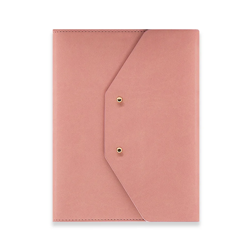 Customizable Diary A5 A6 B5 PU Leather Hardcover Agenda Planner Journal Business Notebook with Pocket