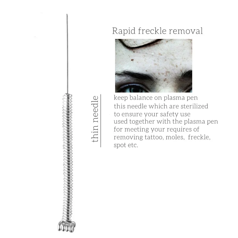 Surgical Sterile Needle Mole tattoo Removal Pen Needles for Spot Mole Freckle Plasma Point Pen Machine Beauty Equipment