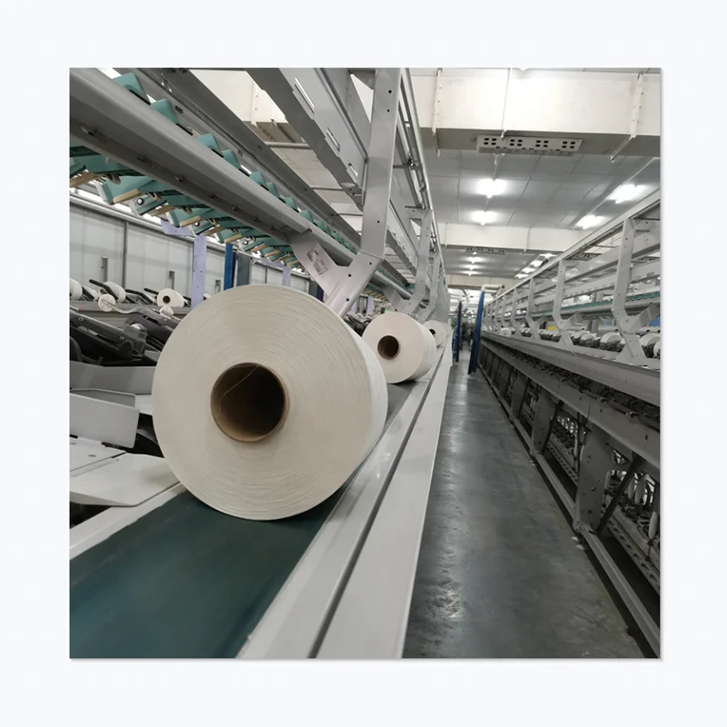 polyester ring spun compactsiro 40s/1 45s/1 48s/1 yarn for knitting and weaving high speed looms