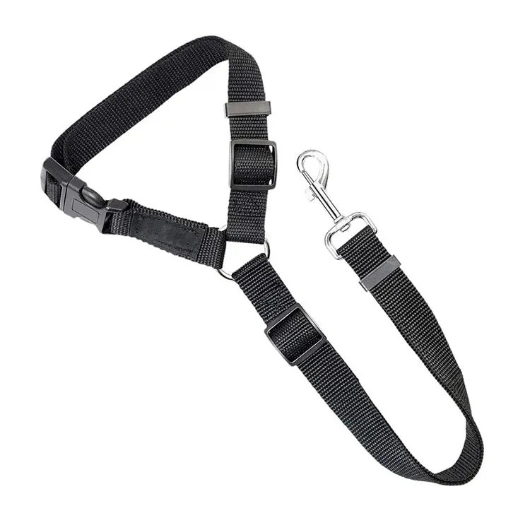 Wholesale Pet Seat Belt Adjustable Safety Leads Car Seatbelt Harness For Dog Cats