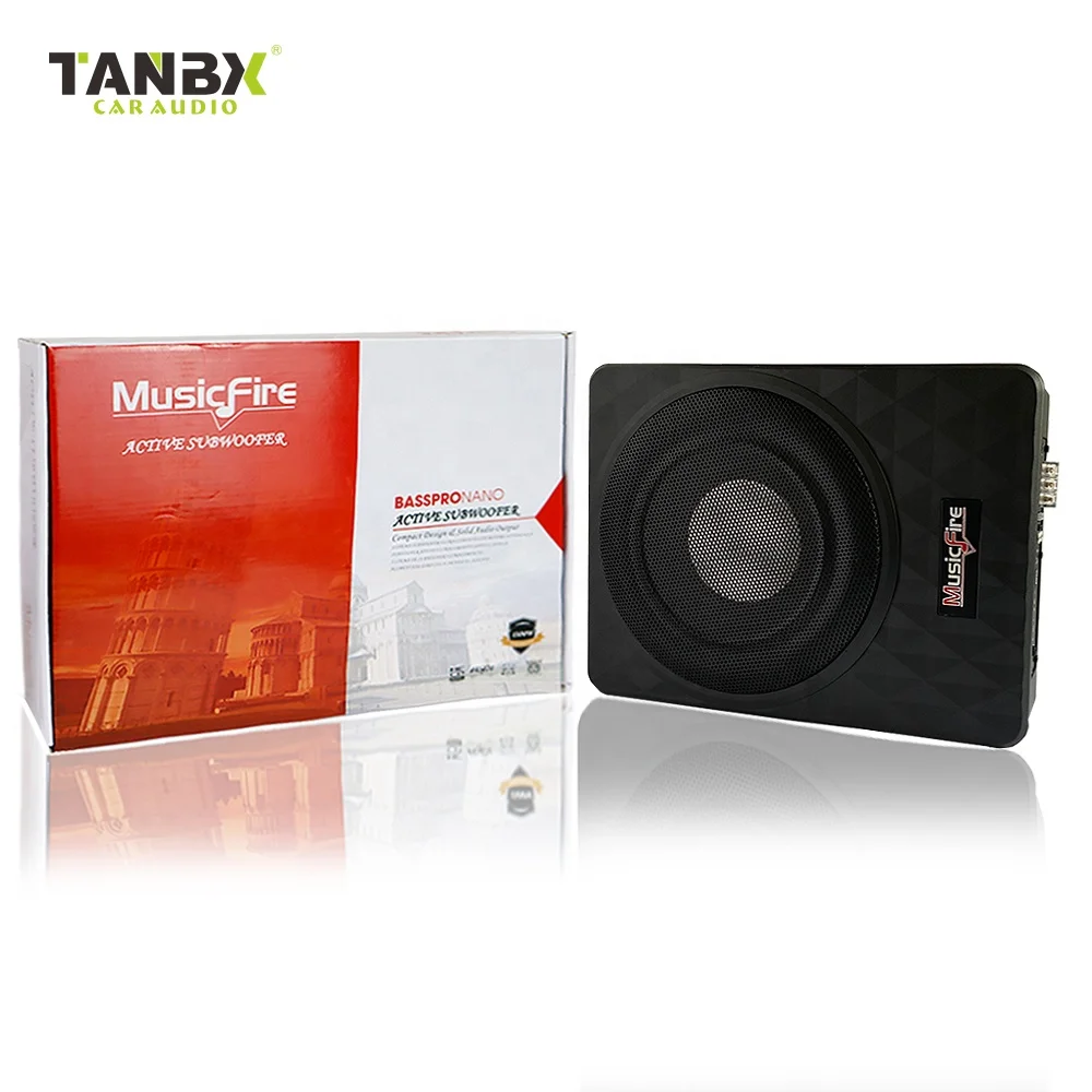 Factory price  10 inch high power car amplifier underseat subwoofer pure bass car audio speaker