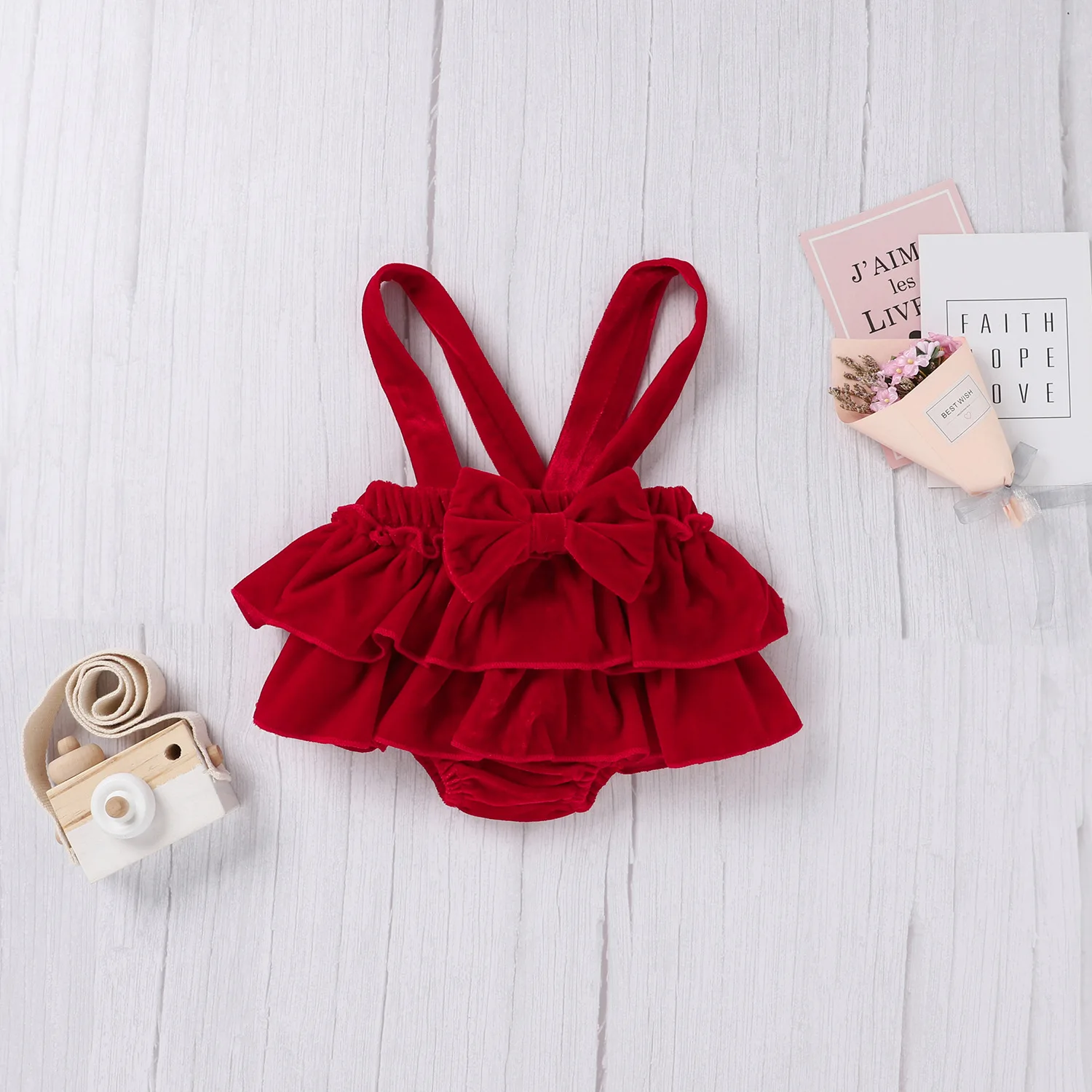 New Clothes For Baby Clothing Sets Newborn Girls 3 Piece Sets Tutu With Headband For Toddler Wearing