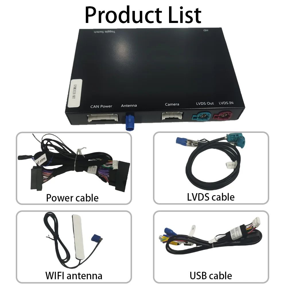 Wireless Carplay Decoder(use original screen) for BMW-EVO 8.8 Inch Screen 1~5-Series M3 X1/X2/X3/X5/X6 NE5 MINI Z4 2016-2020